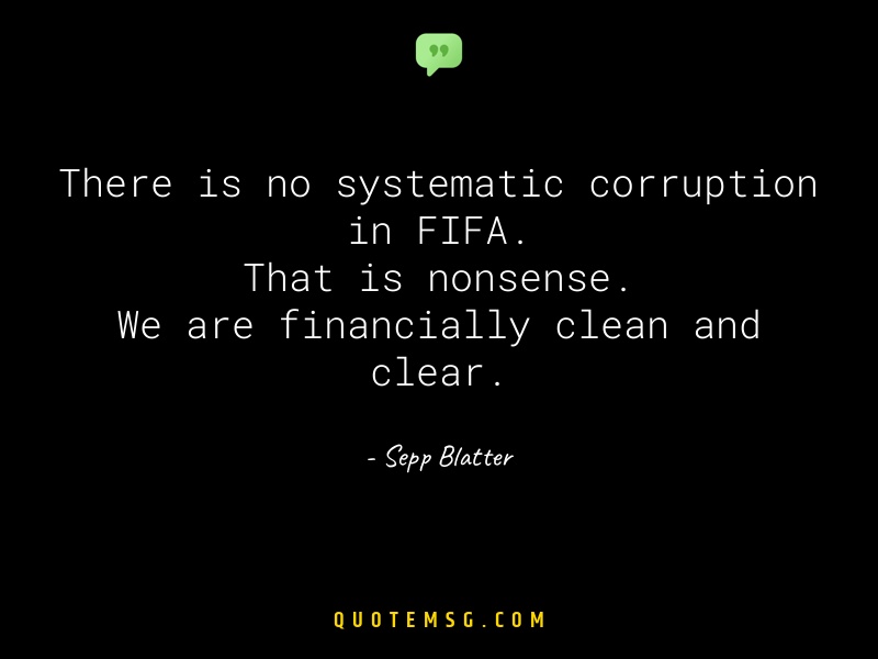 Image of Sepp Blatter