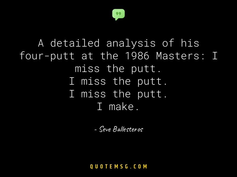 Image of Seve Ballesteros