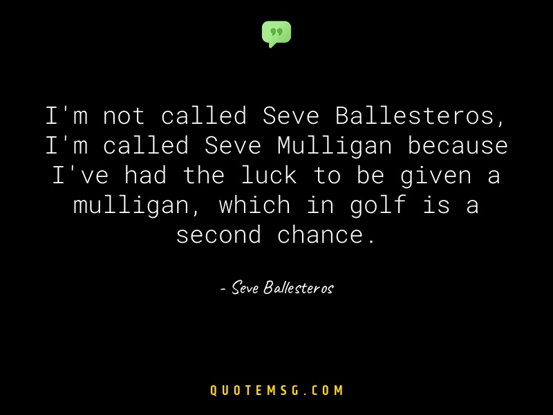 Image of Seve Ballesteros