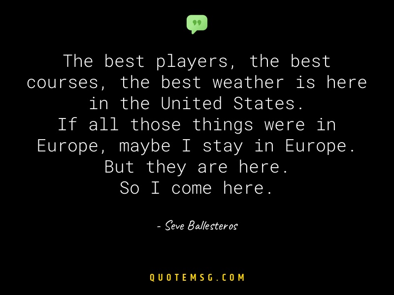 Image of Seve Ballesteros