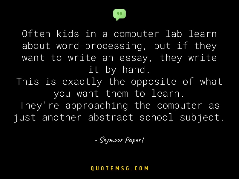 Image of Seymour Papert