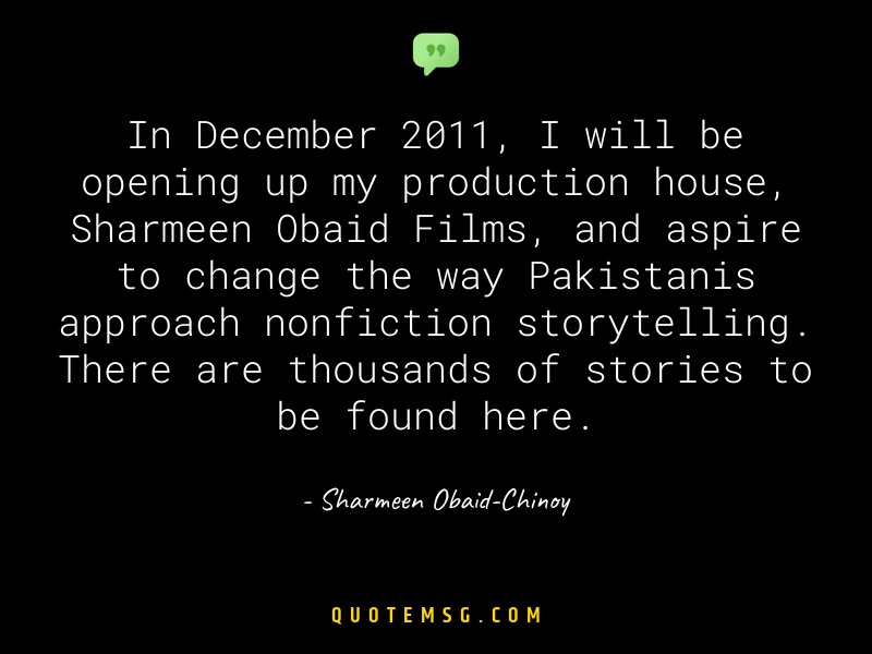 Image of Sharmeen Obaid-Chinoy