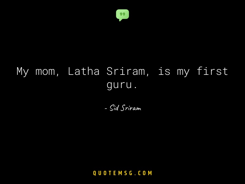 Image of Sid Sriram