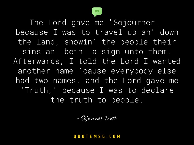 Image of Sojourner Truth