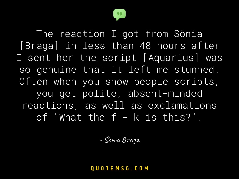 Image of Sonia Braga