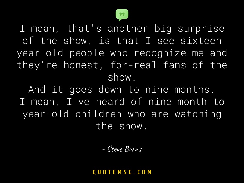 Image of Steve Burns