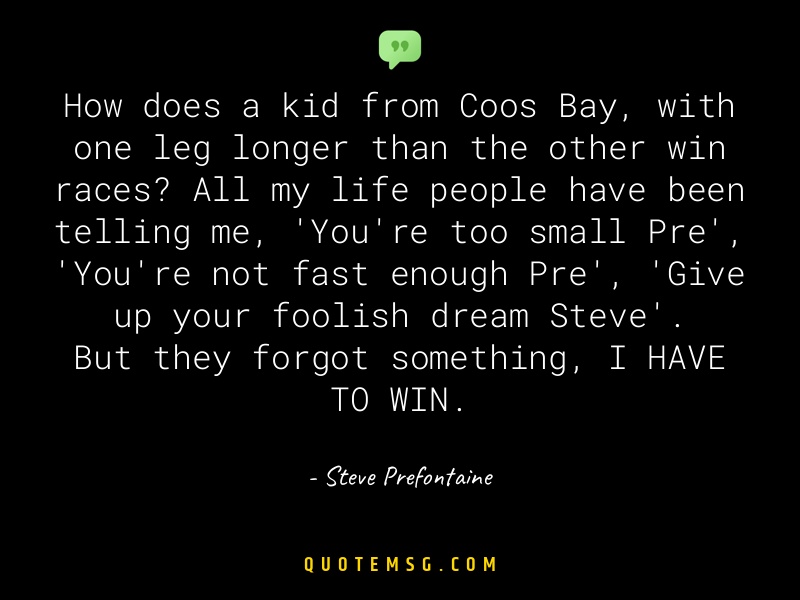 Image of Steve Prefontaine