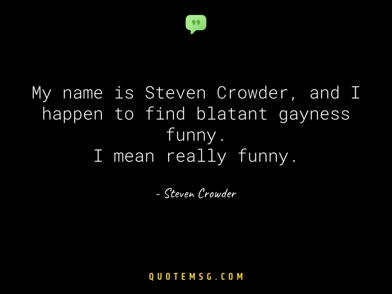 Image of Steven Crowder