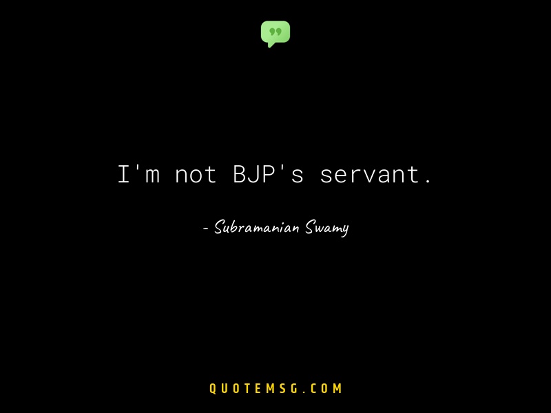 Image of Subramanian Swamy