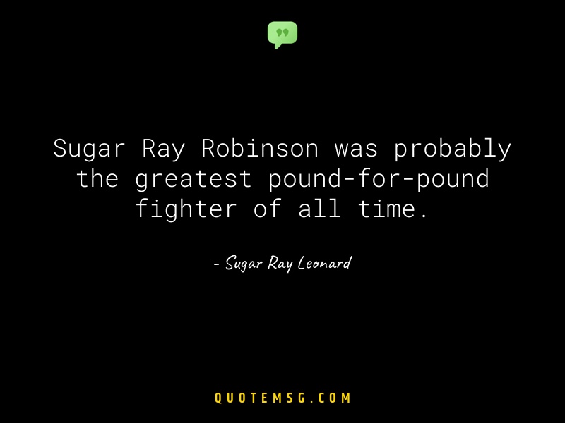 Image of Sugar Ray Leonard