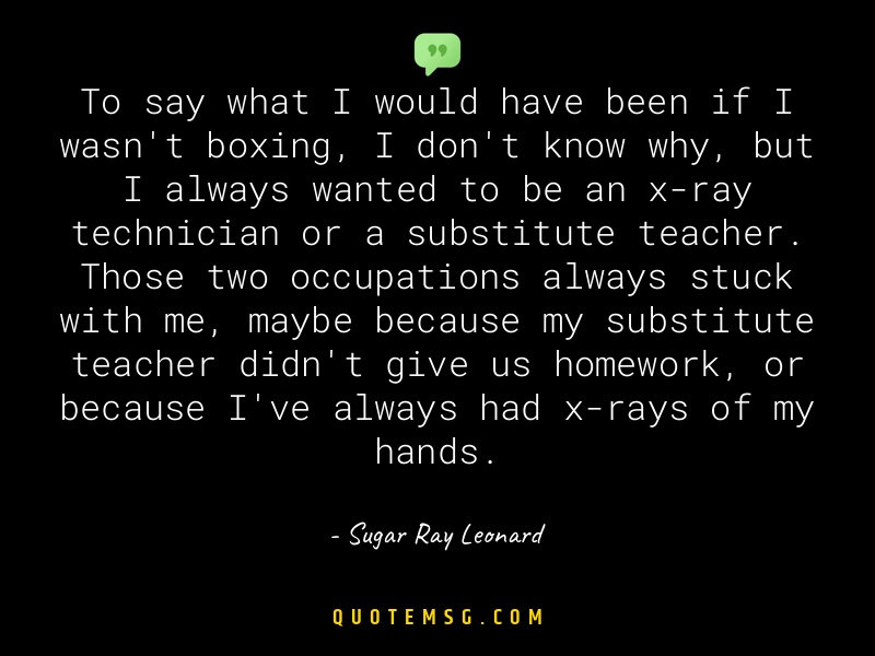 Image of Sugar Ray Leonard