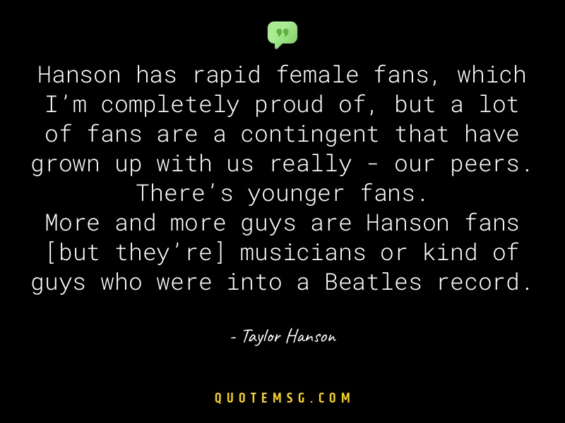 Image of Taylor Hanson