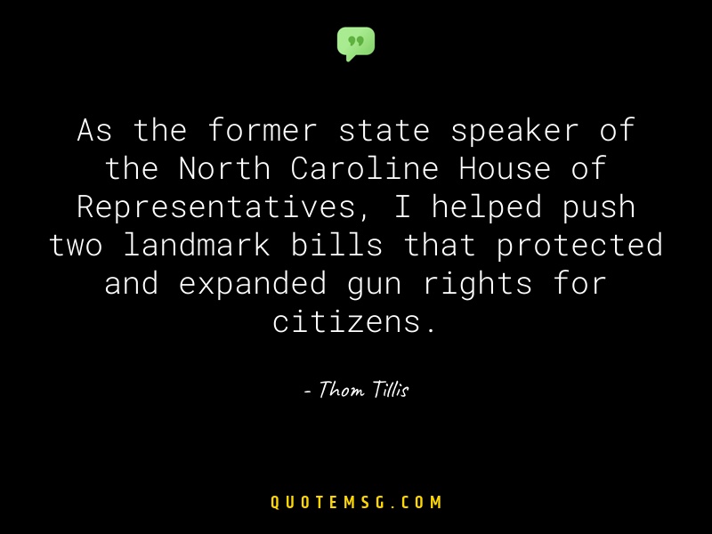 Image of Thom Tillis