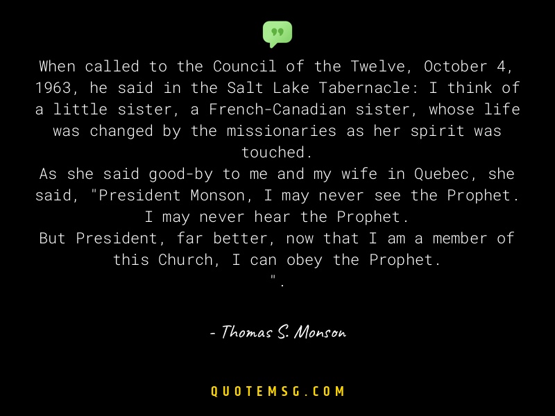 Image of Thomas S. Monson