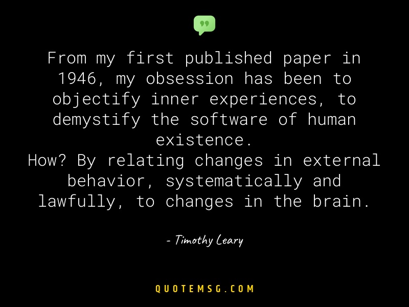 Image of Timothy Leary