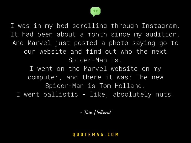 Image of Tom Holland