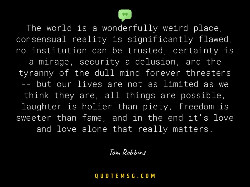 Image of Tom Robbins