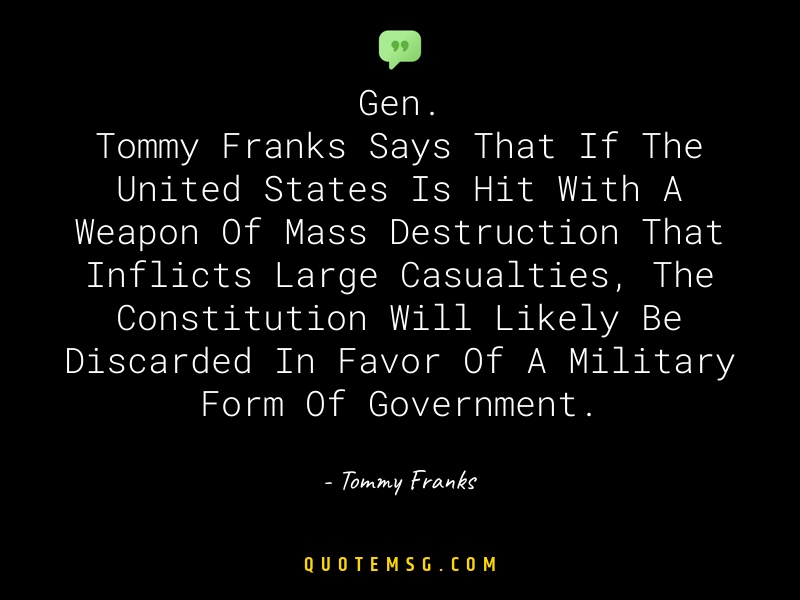 Image of Tommy Franks