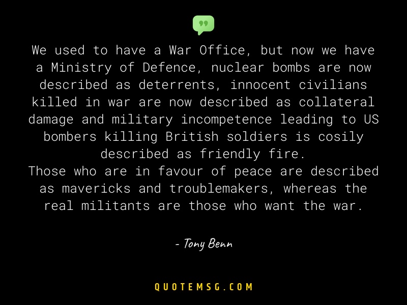 Image of Tony Benn