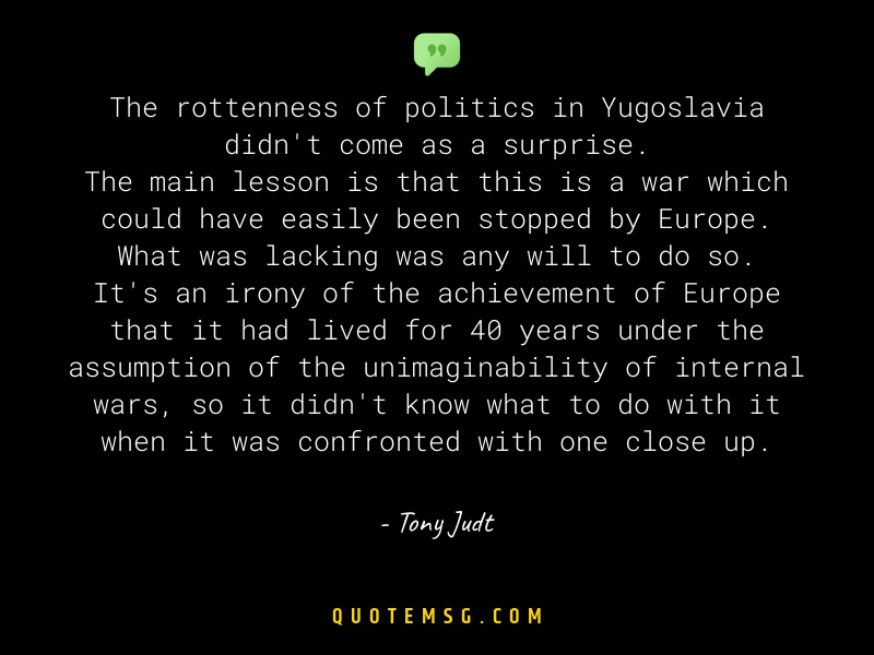 Image of Tony Judt