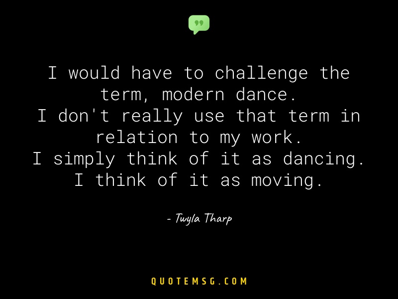 Image of Twyla Tharp