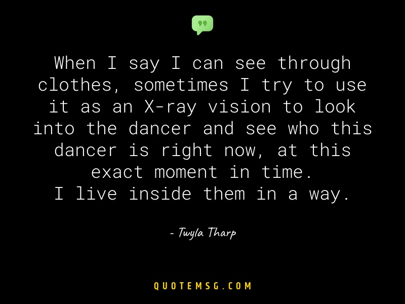 Image of Twyla Tharp