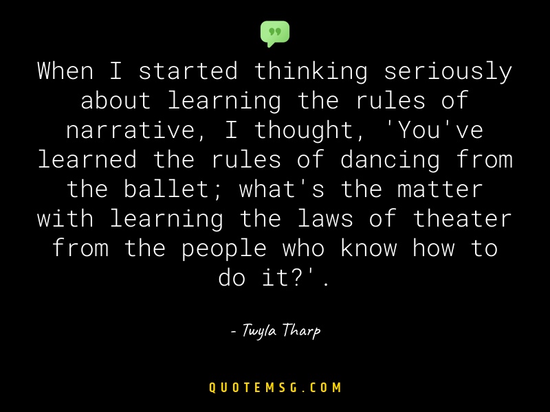 Image of Twyla Tharp