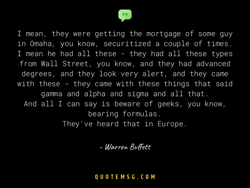 Image of Warren Buffett