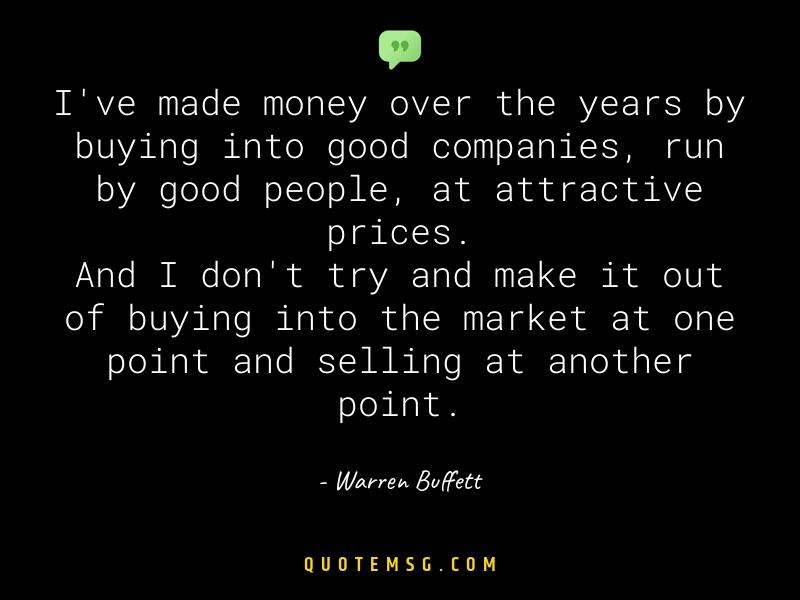 Image of Warren Buffett