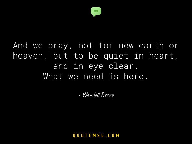 Image of Wendell Berry