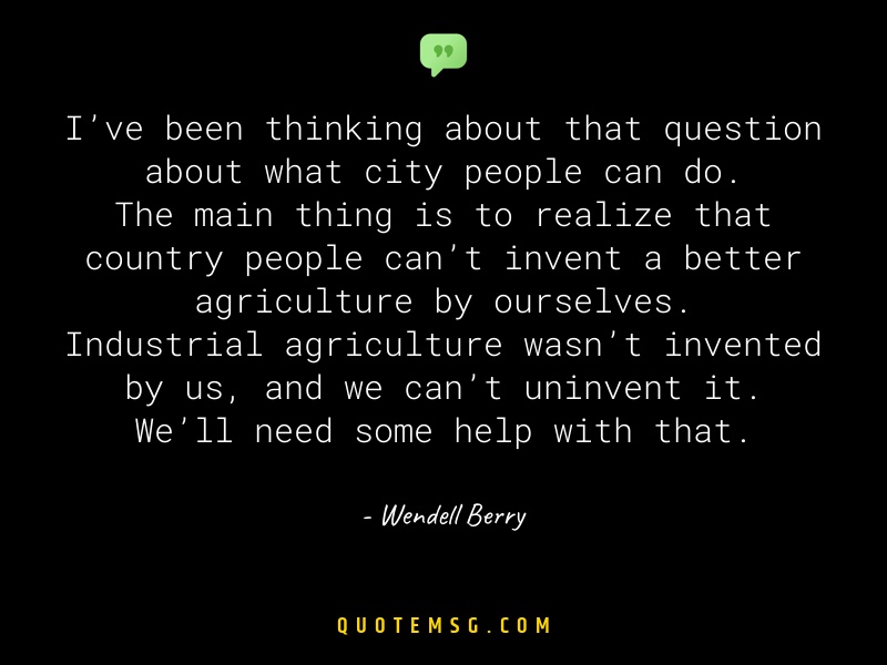 Image of Wendell Berry