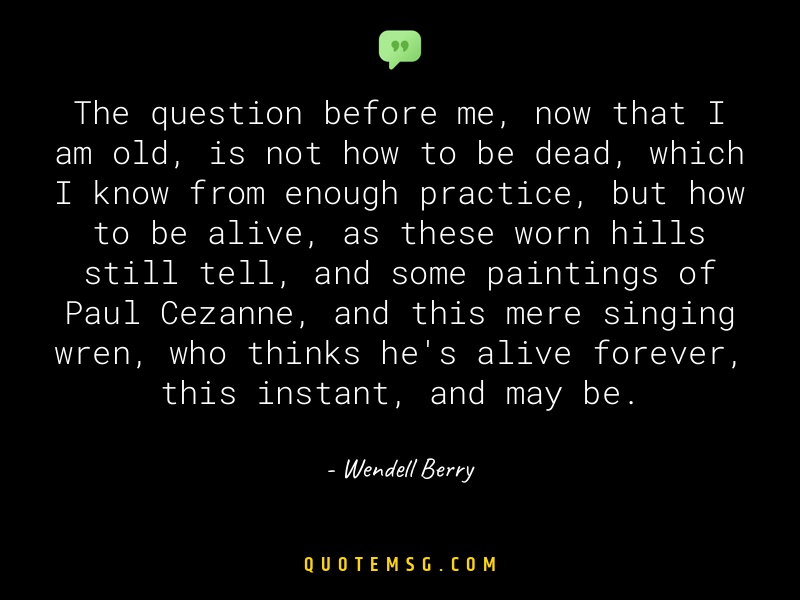 Image of Wendell Berry