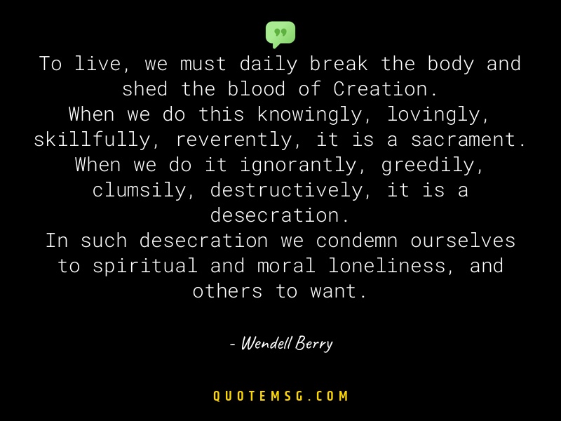 Image of Wendell Berry