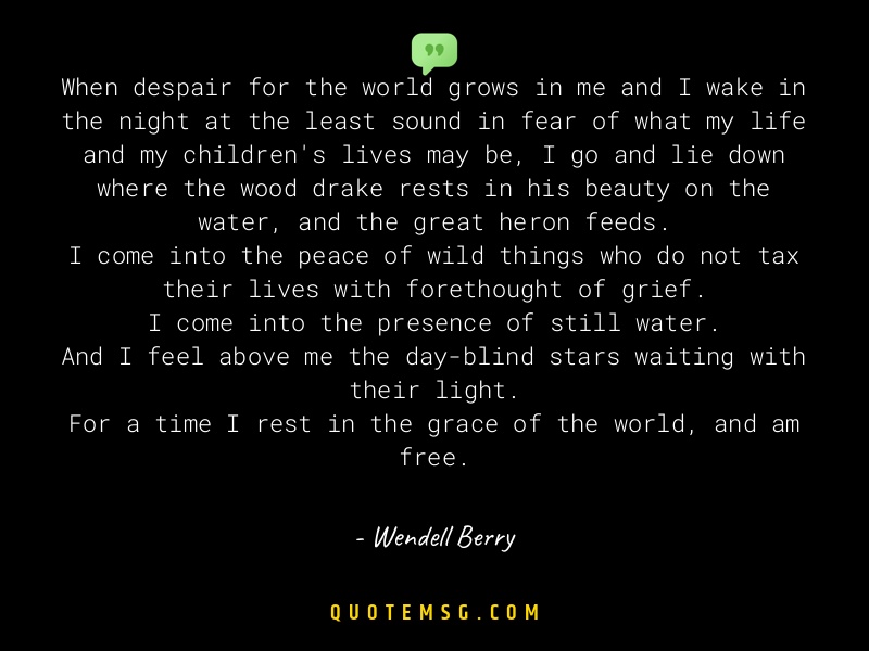 Image of Wendell Berry