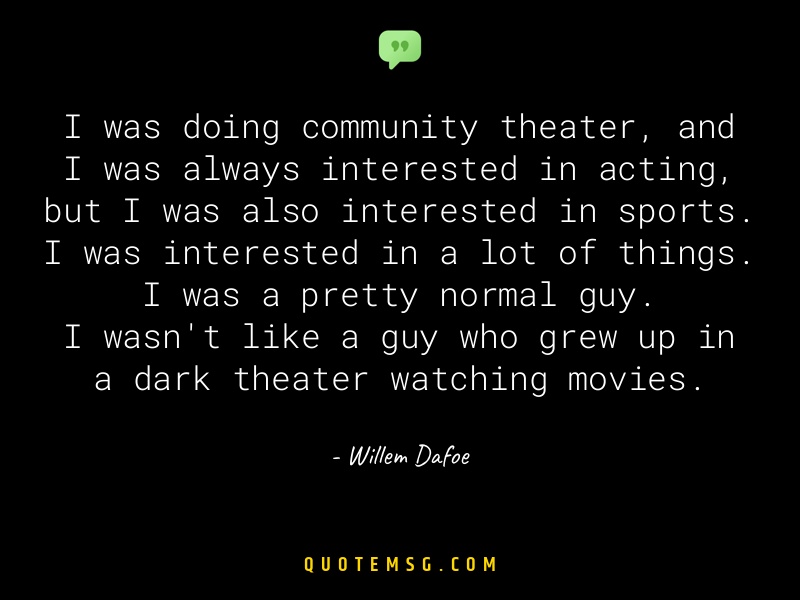 Image of Willem Dafoe