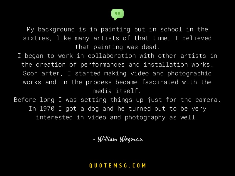 Image of William Wegman