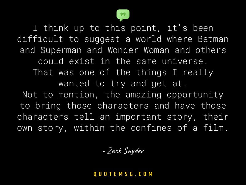 Image of Zack Snyder